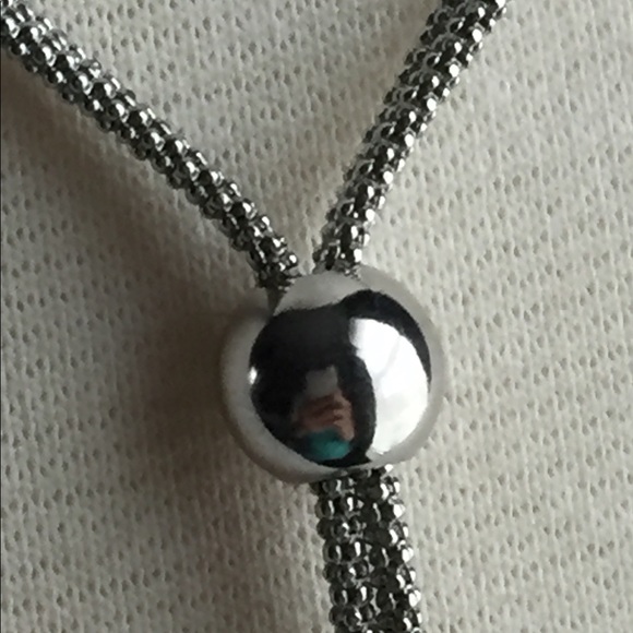 Vicenza Jewelry - Vicenza Sterling Silver Adj. Lariat Necklace